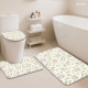 Custom Printed Carpet <b>Bathroom</b> Rug <b>Set</b> for <b>Bathroom</b> Non-Slip Shower Curtain Bath <b>Mat</b> - Product Image 2