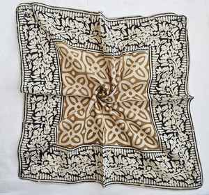 Pañuelo de Cabeza Boho de Algodón, Pañuelo Estampado a Mano, Regalo de Verano para Ella - Product Image 5