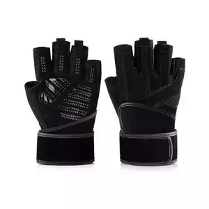 Half Finger Weightlifting Workout Gym Gloves Cross Training / Fitness Exercise Glove Workout Pull Up Gym Gloves Power lifting