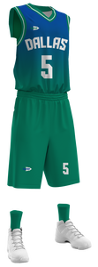 Customizable Reversible Mesh Basketball Uniforms Plus Size Jersey Basketball Kits with Bright Color Printing and Custom Logos - Product Image 4