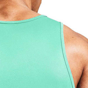 New Design Wholesale Active Wear Men's Tank Top Regular Fit Sleeveless Knitted Breathable High Quality Gym Tank Tops - Product Image 5