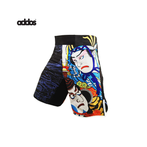 Pantalones cortos MMA con estampado sublimado para hombre, pantalones cortos UFC, pantalones cortos de agarre, ropa de artes marciales, Bóxer corto, lucha corta mma - Product Image 4
