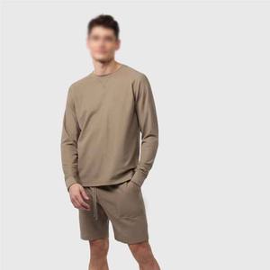 Nueva oferta Ropa deportiva Ropa de hombre Algodón Casual Fleece Jogging Shorts Bolsillos con cremallera Entrenamiento Atlético Gimnasio Pantalones cortos de sudor - Product Image 3