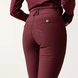 <span class=keywords><strong>Pantaloni</strong></span> <span class=keywords><strong>a</strong></span> vita alta alla moda <span class=keywords><strong>pantaloni</strong></span> elastici equestri <span class=keywords><strong>pantaloni</strong></span> Skinny solidi attrezzature <span class=keywords><strong>pantaloni</strong></span> da equitazione per le donne - Product Image 1