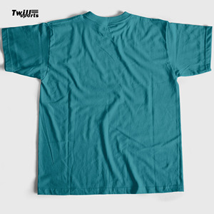 T-shirt à manches courtes pour hommes, coupe régulière, col rond, décontracté, imprimé crâne de cowboy américain du Far West - Product Image 2