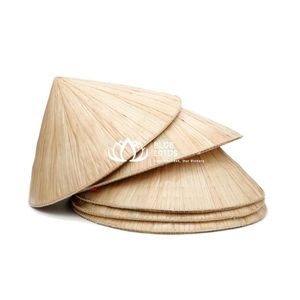 Haute Qualité Feuille Conique Chapeau Non La Vietnam Bas prix À La Main Bambou Palmier Traditionnel Chapeau De Paille Produit Chaud Vietnam - Product Image 1