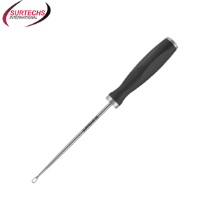 Surtechs Manual Rodilla Artroscopia Cureta Ovalada 2mm Acero Inoxidable - Product Image 2