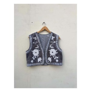 Suzani Work Mujeres Chaqueta Corta Abrigo, Nueva Llegada India Mujeres Chaqueta - Product Image 1