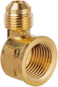 Coude de compression en laiton durable, raccord à 90 degrés, filetage mâle, connecteur de tube d'eau et de gaz, fournisseur - Product Image 3