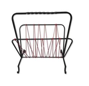 Étagère à livres en métal artisanal, porte-revues et journaux pour table, usage domestique et professionnel, organiseur de magazines - Product Image 4