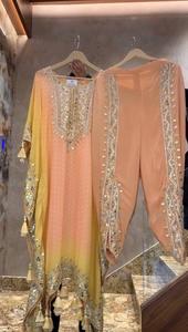 Diseñador indio paquistaní <span class=keywords><strong>Punjabi</strong></span> Kaftan Dhoti Salwar Bollywood Ropa de fiesta Vestido Venta Vestido de ropa de mujer Ropa de boda - Product Image 5