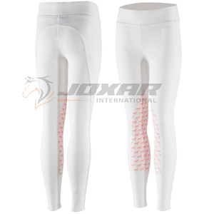 Collants d'équitation pour dames avec soutien à la taille haute Pantalon souple et durable en tissu évacuant l'humidité à séchage rapide et à prise intégrale à vendre - Product Image 4
