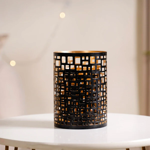 Set of 3 Metal Votive Candle Holder for Home Decoration Accessories candle <b>jar</b> lantern lighting accessories - Product Image 6