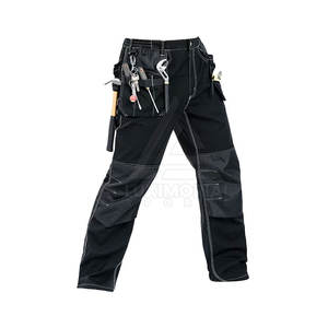 Pantalones DE TRABAJO reflectantes de alta visibilidad de venta directa de fábrica para seguridad de los trabajadores fabricados en Pakistán - Product Image 1