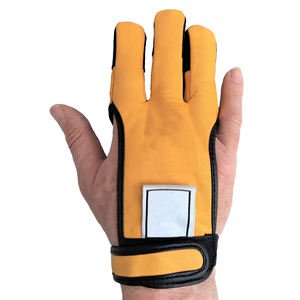 Meilleurs gants de tir à l'arc en cuir Protecteur de doigt Arrow Bow Tir à l'arc Équipement de protection Accessoires Gants - Product Image 3