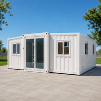 Maison familiale à deux chambres - Maison modulaire en kit - Isolation en laine de roche A1 de 100 mm avec rupture de pont thermique