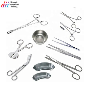 Conjunto de instrumentos de cirugía general básica OEM personalizados de alta calidad Herramientas quirúrgicas de primera calidad con material de acero inoxidable - Product Image 2
