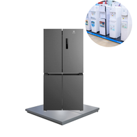 Étagères de présentation de supermarché modernes détachables OEM/ODM, rayonnages de stockage personnalisés en métal, revêtement poudré, hauteur réglable