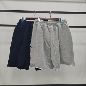 กางเกงขาสั้นกันเหงื่อสำหรับผู้ชายเสื้อผ้าออกกำลังกายผ้าฝ้ายระบายอากาศได้แบบออกแบบได้ตามต้องการสำหรับฤดูร้อน - Product Image 5