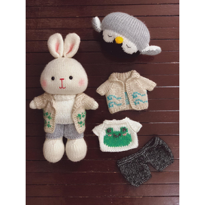 Juguete de peluche Amigurumi hecho a mano, muñeco de ganchillo de punto para niñas y niños, animales de peluche para bebés y niños pequeños, OEM hecho en Vietnam - Product Image 1