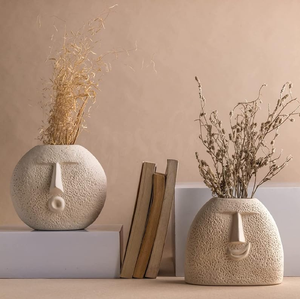 Florero de cerámica hecho a mano indio vintage moderno, decoración del hogar, oficina y Hotel, diseño moderno, venta al por mayor de cerámica elegante - Product Image 3