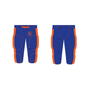 Pantalones integrados de fútbol americano Pantalones acolchados de fútbol americano Pantalones de fútbol americano personalizados con 7 almohadillas - Product Image 5