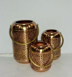 Portavelas de candelita con recubrimiento de polvo negro suave moderno de latón AK para decoración del hogar - Product Image 4