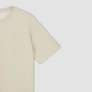 Meilleures ventes T-shirt 100% coton pour hommes Nouvelle arrivée Drop Shoulder Puff Printing Street Wear Design à la mode - Product Image 3