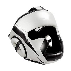 Protector de Cabeza de Motociclismo Unisex de Cuero Ajustable, Nuevo y en Oferta, Protector de Cabeza de Boxeo Transpirable para Kickboxing y Muay Thai - Product Image 1