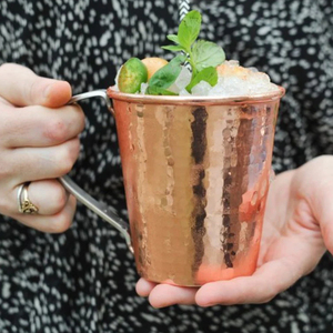 Qualité supérieure 100% pur cuivre Moscou Mule tasse tasse en cuivre massif pour boire Cocktail 16 Oz Moscou Mule cuivre tasses ensemble - Product Image 5