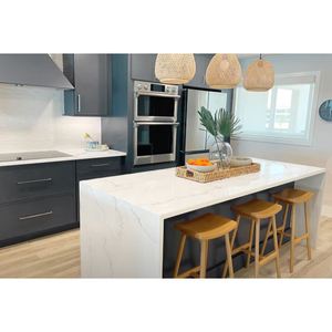 Encimeras de Cuarzo Calacatta Personalizadas para Cocina y Baño, Encimeras de Piedra Natural, Placas de Cuarzo Carrara Calacata para Proyectos Hoteleros - Product Image 1