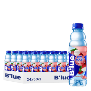 Bebida Vitamínica con Sabor a Lichi B'lue Vita Boost, Precio de Fábrica, Alta Calidad, Energía y Refuerzo Inmunológico, Bebida Saludable Refrescante - Product Image 1