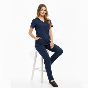 Ensemble d'uniformes d'infirmière pour femmes de qualité supérieure, vêtements médicaux légers, fournisseur OEM - Product Image 1