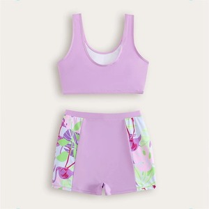 Maillot de bain une pièce pour femme, anti-UV UPF50+, polyester/nylon, pour piscine et plage - Product Image 2