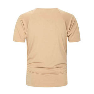 Conjunto de Camiseta y Pantalones Cortos de Verano para Hombre, Estilo Casual, Transpirable, Diseño Sólido para Uso Diario, Hecho de Algodón Cómodo - Product Image 6