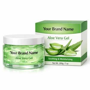 OEM Private Label Pure <b>Aloe</b> <b>Vera</b> <b>Gel</b> for Face, Skin & Hair | Hydrating, Soothing, Natural Moisturizer for Wholesale Bulk Supply - Product Image 1