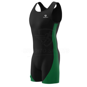 Tenue de lutte de style professionnel, légère et confortable, pour l'entraînement sportif, design personnalisé. - Product Image 5