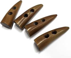 Botones de Cuerno Natural para Prendas de Vestir, Bolsos y Abrigos, Hechos a Mano, al Mejor Precio - Product Image 2