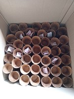 100% ÉCOLOGIQUE FIBRE DE NOIX DE COCO ARGILE BIODÉGRADABLE NOIX DE COCO POT DE PLANTE DE Pépinière