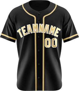 Uniforme de béisbol para hombre, sublimación, camisetas de béisbol, camisetas abotonadas - Product Image 3