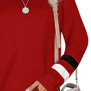 Precio razonable sudadera para mujer cuello redondo nuevo estilo sudadera por encargo sudaderas para mujer suéter - Product Image 4