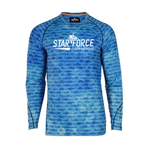 Chemises de protection solaire UPF50 + pour hommes, chemises de refroidissement à manches longues à séchage rapide - Product Image 2