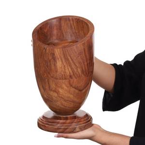 Urne de crémation pour cendres humaines Crinière Femmes Décoratif Palissandre Grande Petite Urne pour adulte et Souvenir Fractal burn Turn - Product Image 6