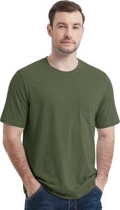 Haute qualité 200 GSM 100% coton Gym sport blanc T-Shirt plaine grande taille vente d'été hommes T-Shirts - Product Image 6