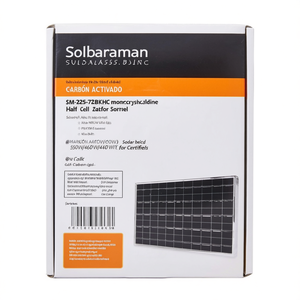 Panel Solar Monocristalino PERC de Media Celda Solarman SM-325-72BKHC 550W/460W/440W con Certificación TUV - Product Image 2