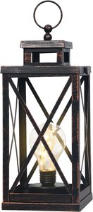Luxueux ensemble de lanterne en métal à deux lumières classique élégant jardin décoratif Unique attrayant pour Pâques en gros ensemble Unique de fantaisie - Product Image 5
