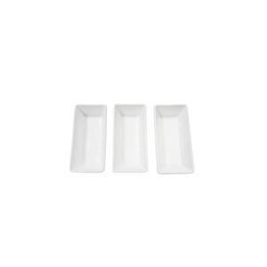 Juego de 6 Mini Tazones Rectangulares Profundos de Porcelana para Servir Aperitivos en Fiestas - Product Image 2