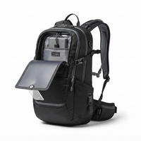 Sac à dos de randonnée à chargement solaire avec port USB, grande capacité, sac de voyage extérieur pour le cyclisme, le camping et la randonnée