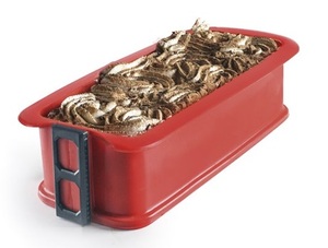 Stampo in silicone con base rettangolare in vetro temperato 28 cm (Ibili 875900) - Product Image 1