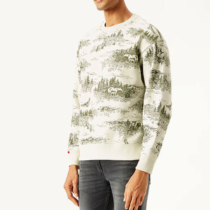 Pulls ras du cou vierges de coupe régulière pour hommes Fabricants de vêtements Sweatshirts sur mesure - Product Image 4
